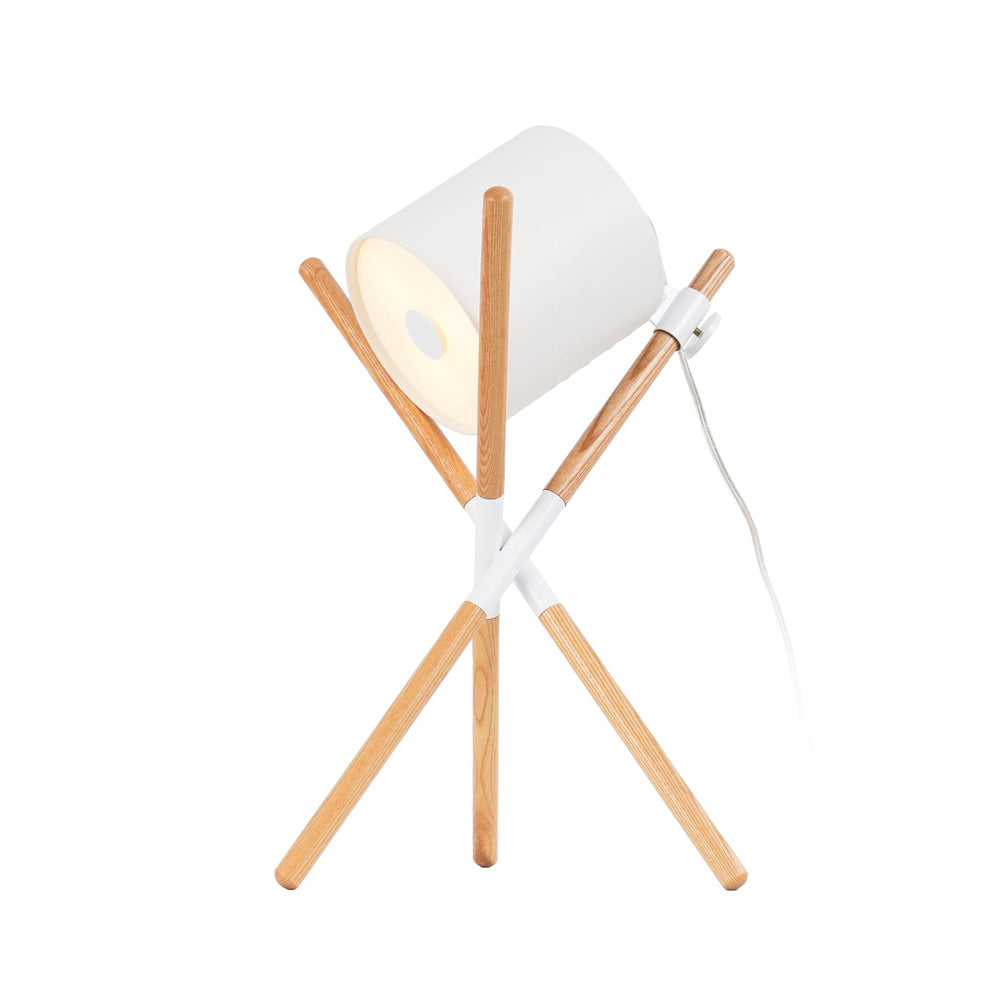 FlexiGlow - Moderne Tischlampe mit Schwenkfunktion und minimalistischem Design