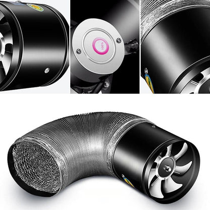 Silent Extractor Fan – Quiet Air Ventilation Fan 6