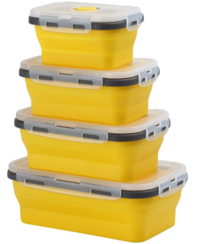 SiliconeFlex | Collapsible Leak-Proof Food Storage Containers Set 11