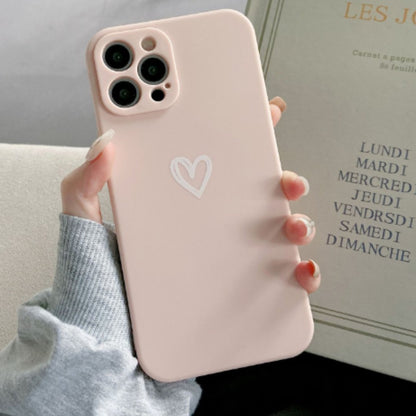 SiliconeGuard | Stylish Shockproof Mobile Phone Case with Heart Design 0