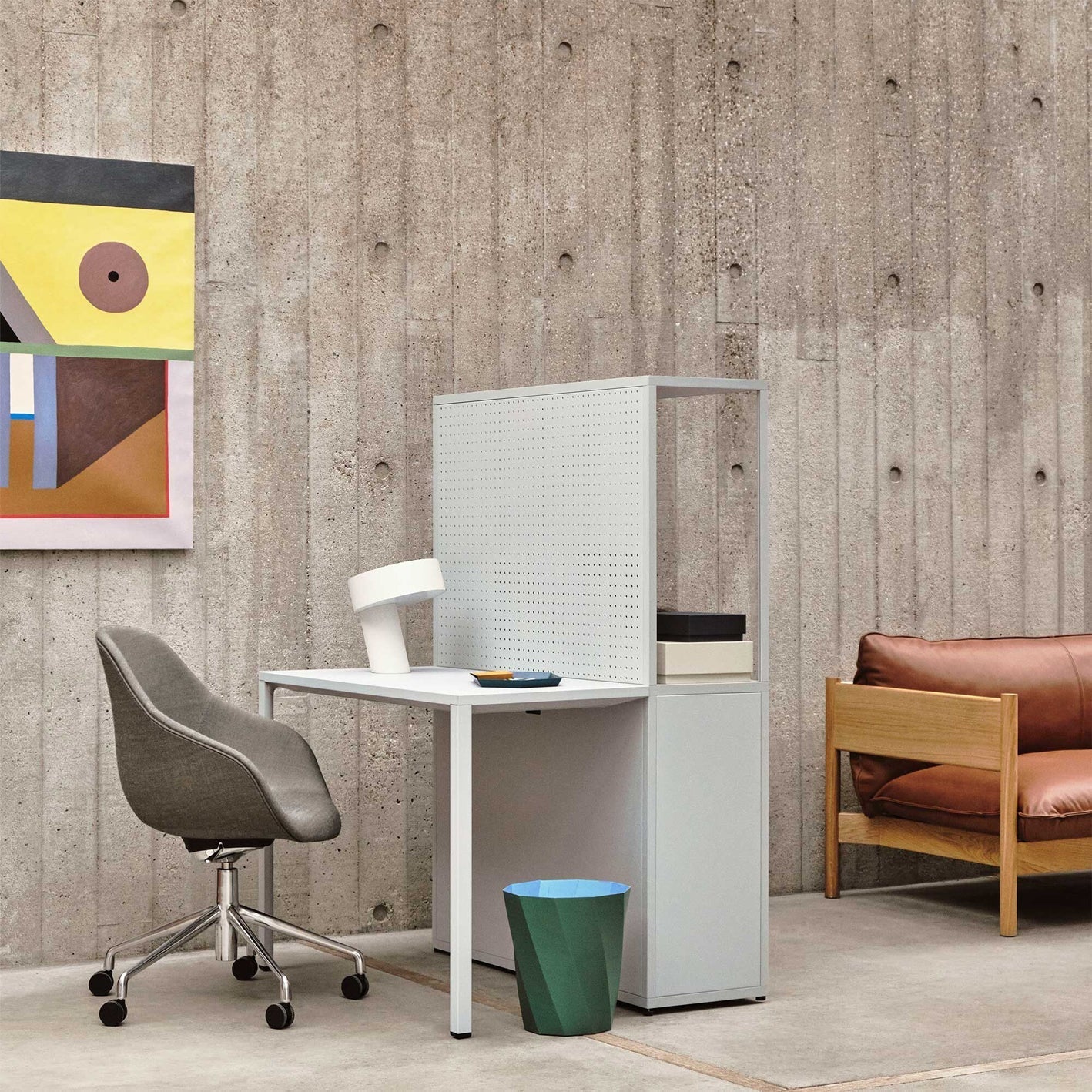 SlantAura - Moderne Lampe