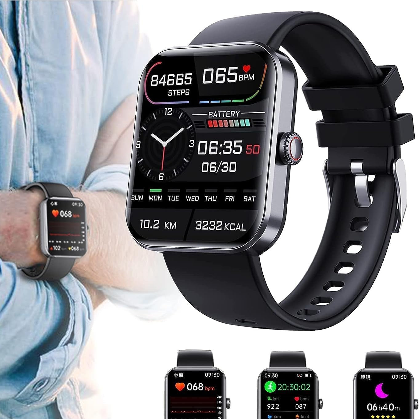 Smartwatch with Non-Invasive Glucose Tracker 4