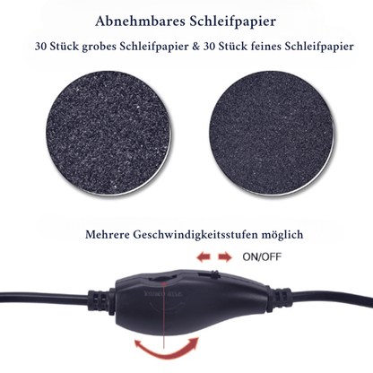 Smoothfeet – Electric pedicure file for gentle and effective foot care 5