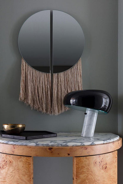 MarbleVista - Lámpara de Mesa Decorativa Estilosa