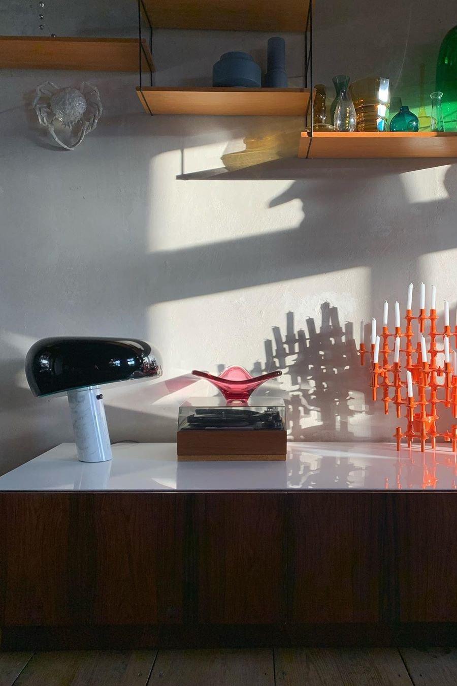 MarbleVista - Lámpara de Mesa Decorativa Estilosa