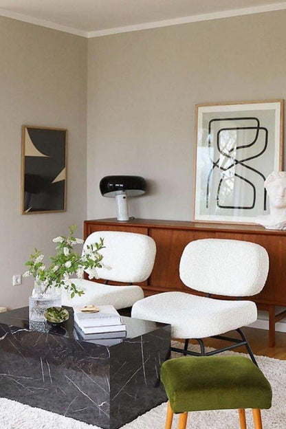 MarbleVista - Lámpara de Mesa Decorativa Estilosa