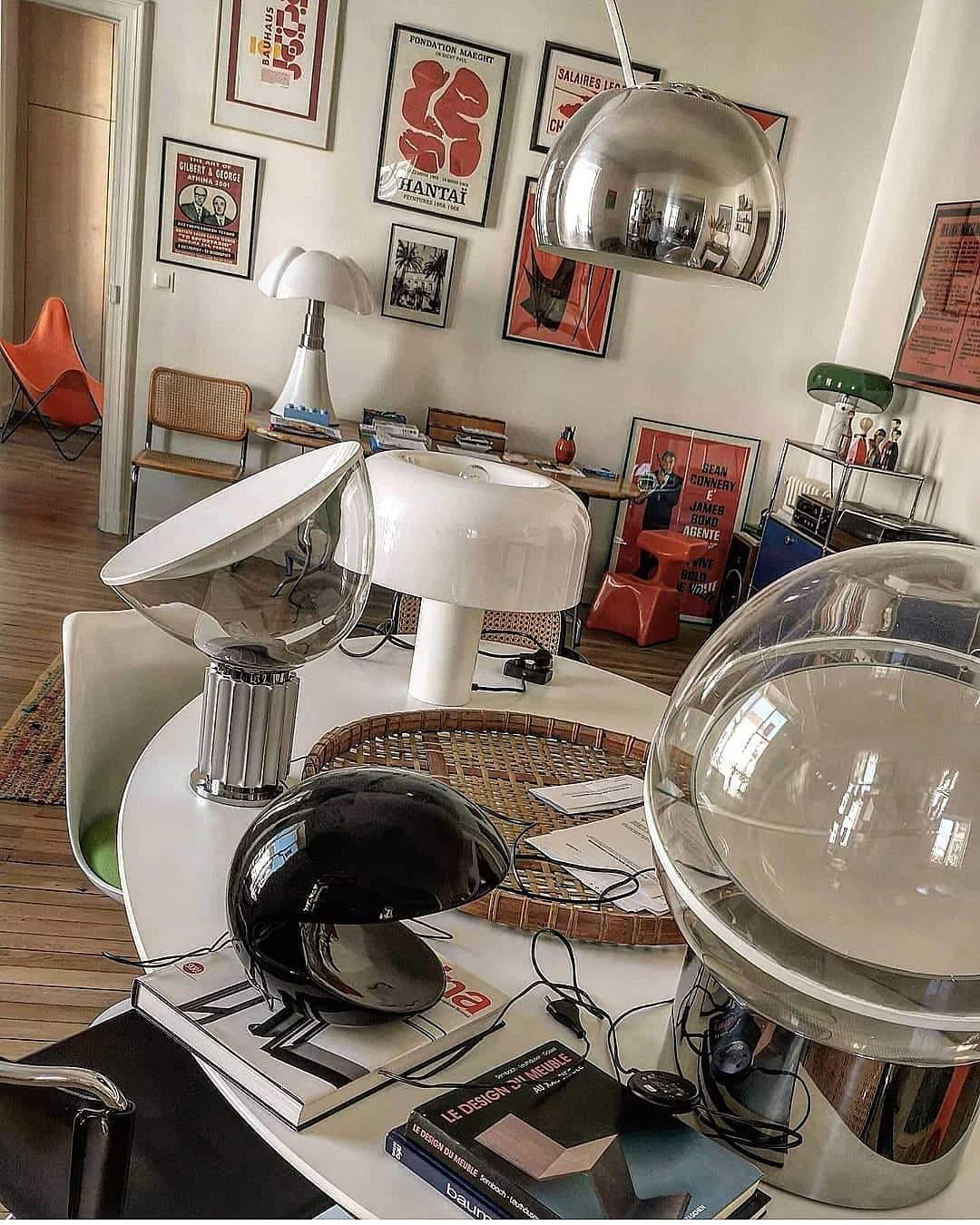 MarbleVista - Lámpara de Mesa Decorativa Estilosa