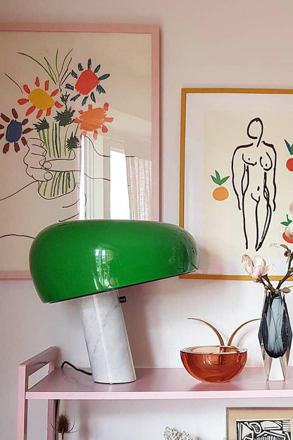 MarbleVista - Lámpara de Mesa Decorativa Estilosa