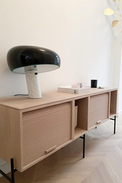 MarbleVista - Lámpara de Mesa Decorativa Estilosa