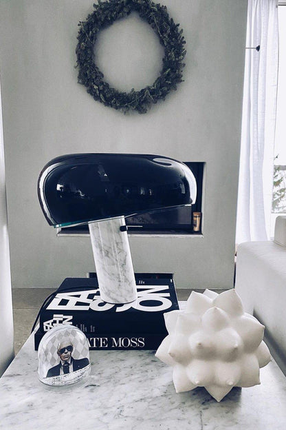 MarbleVista - Lámpara de Mesa Decorativa Estilosa