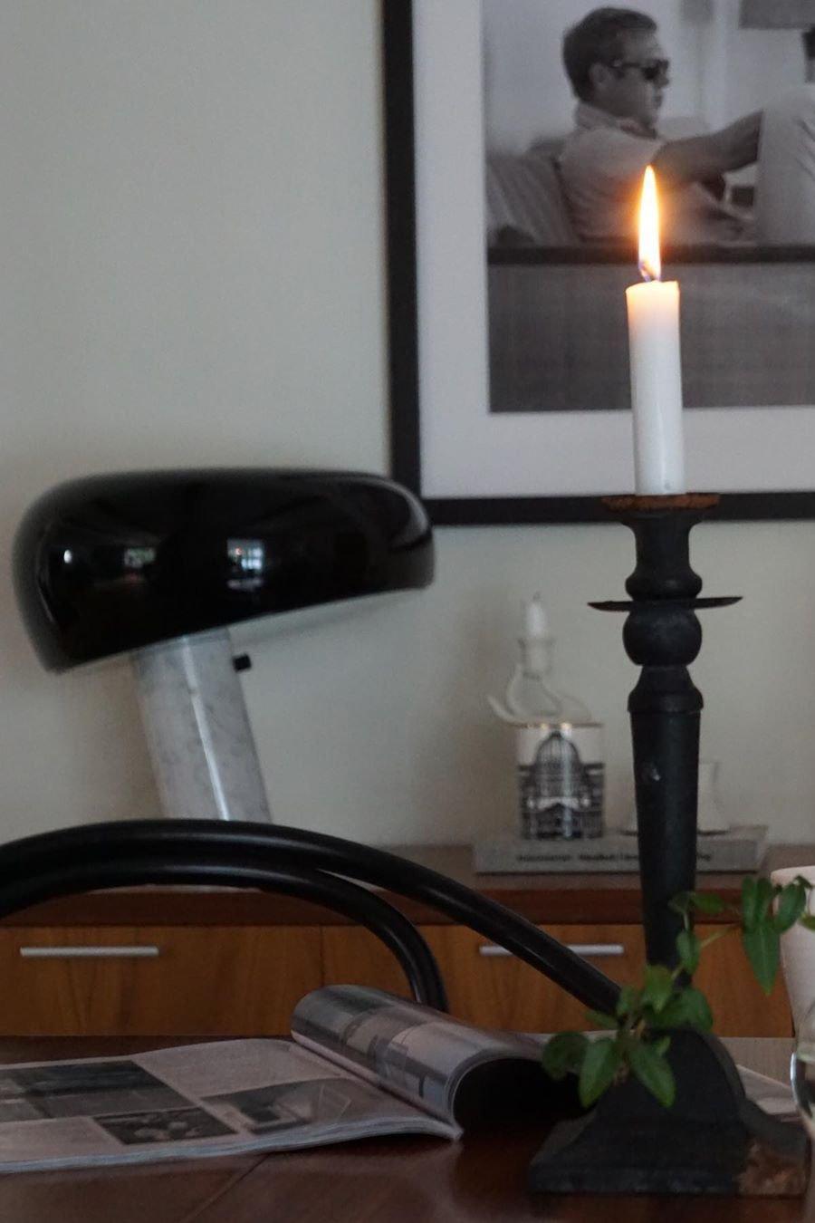 MarbleVista - Lámpara de Mesa Decorativa Estilosa