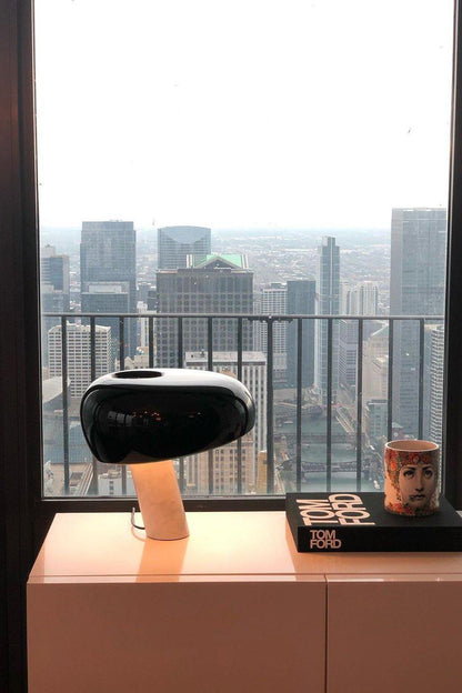 MarbleVista - Lámpara de Mesa Decorativa Estilosa