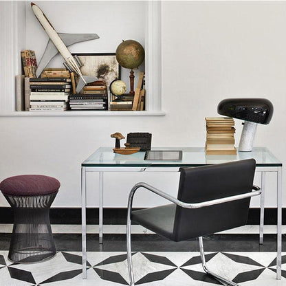 MarbleVista - Lámpara de Mesa Decorativa Estilosa