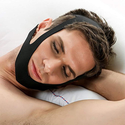 SnoozeGuard | Comfortable Adjustable Chin Strap for Snoring Relief 0