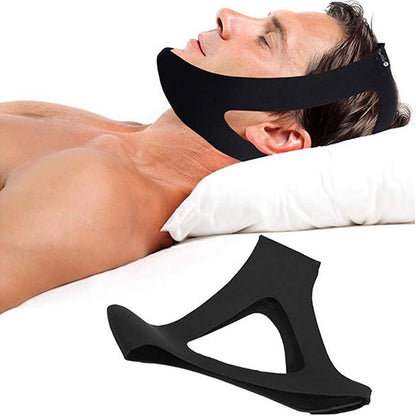 SnoozeGuard | Comfortable Adjustable Chin Strap for Snoring Relief 3