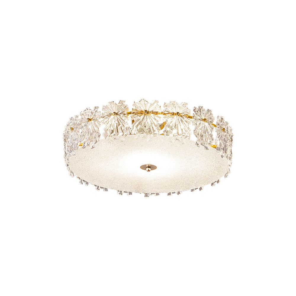 FlurryLuxe - Loftlampe med elegante snefnugmotiver