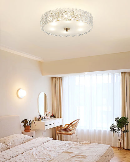 FlurryLuxe - Loftlampe med elegante snefnugmotiver