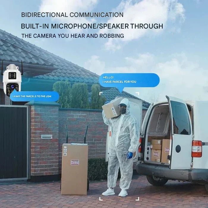 SolarGuard | Advanced Wireless 4K Home Security Camera with Panoramic View 4