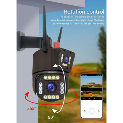 SolarGuard | Advanced Wireless 4K Home Security Camera with Panoramic View 8