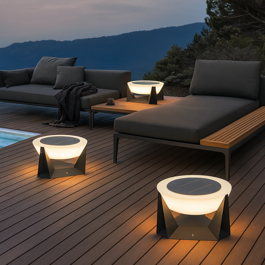 Solar patio lighting 1