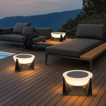 Solar patio lighting 1