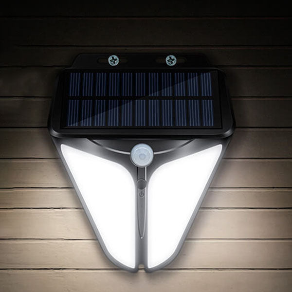 SolaraLight | Modern Solar Wall Lantern with Motion Sensor for Outdoor Use 8