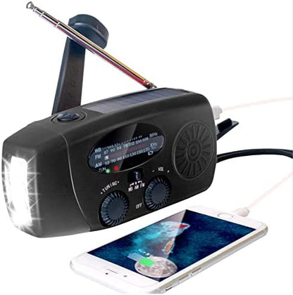 SolaraWave | Compact Multifunctional Emergency Hand Crank Radio 1