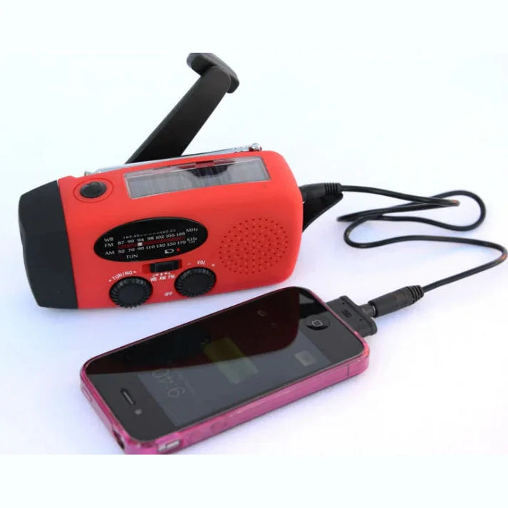 SolaraWave | Versatile Solar Hand Crank Emergency Radio for Outdoor Use 3