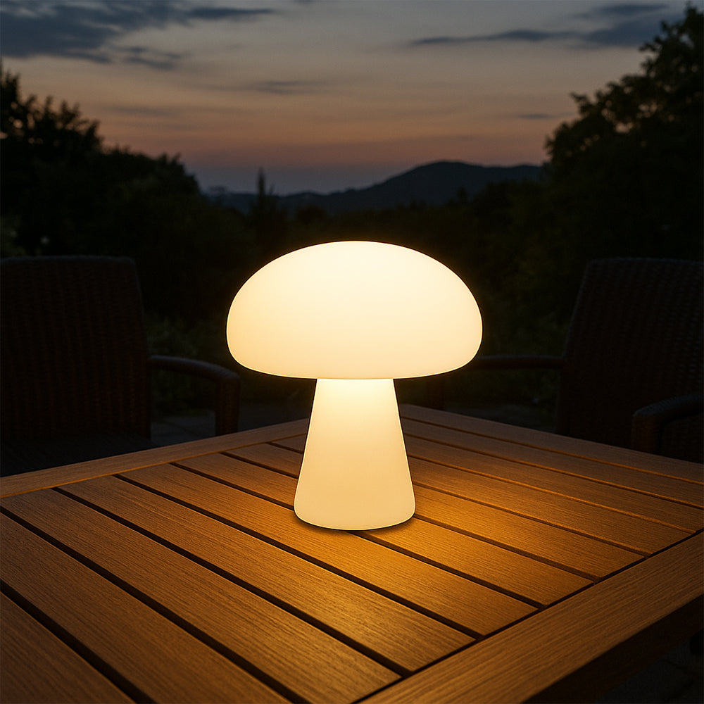 Solmere | Mushroom Outdoor/Indoor Table Lamp with Modern Touch 2
