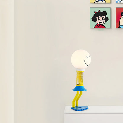 SpiralLume - Lámpara de Mesa Elegante con Diseño Enroscado y Brillo Cálido