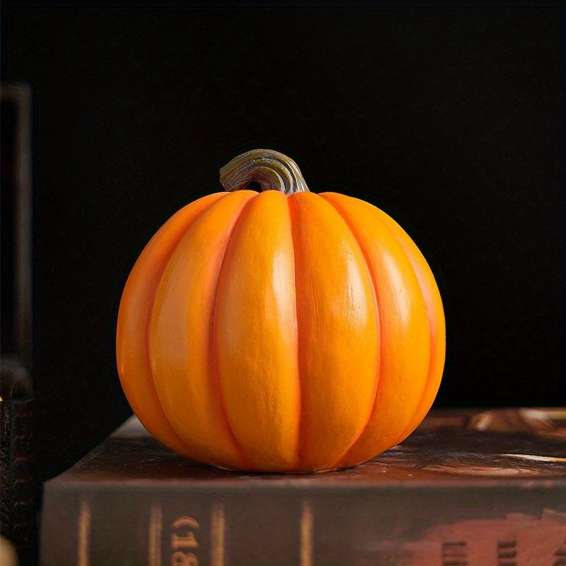 Spooky Realistic Jack O'Lantern Halloween Decoration | Skull Prop 3