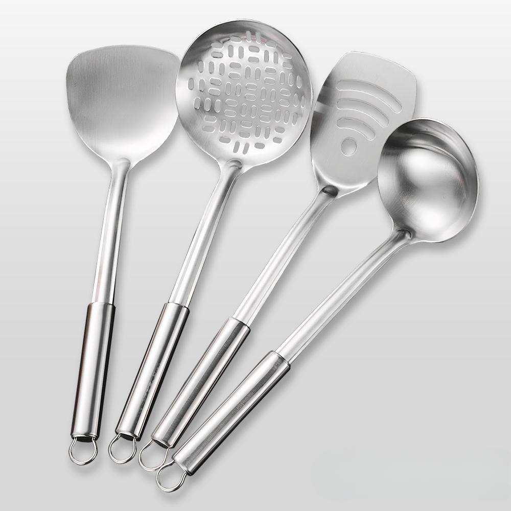 Stainless Steel Kitchen Cooking Utensil Set 0