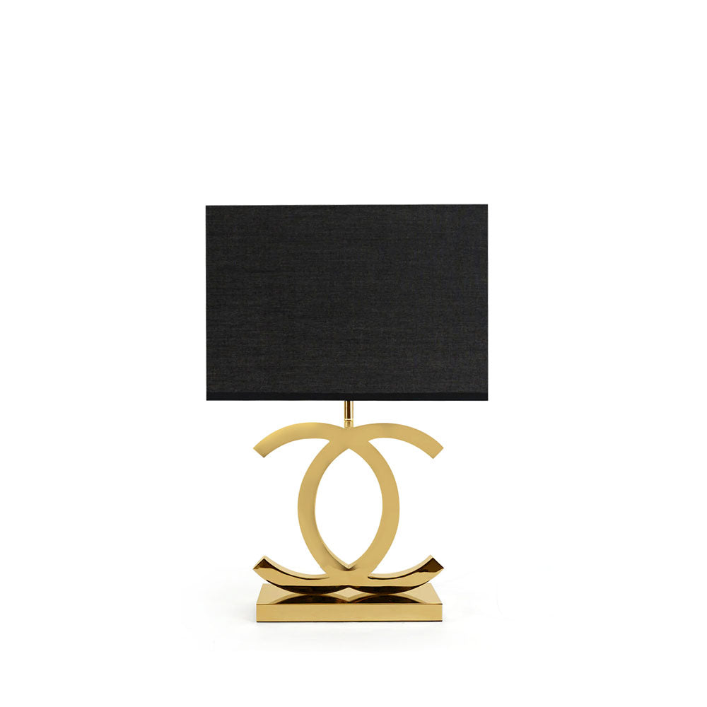 LuxeGlow – Lampada da Tavolo Moderna in Acciaio Inossidabile