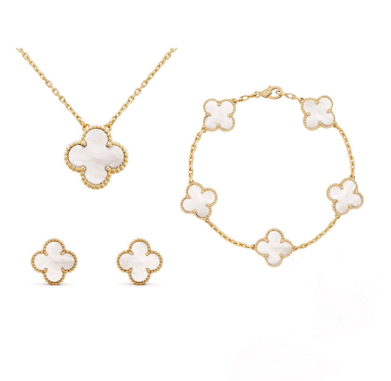 Stella four-leaf clover bracelet 3-IN-1 Set 0