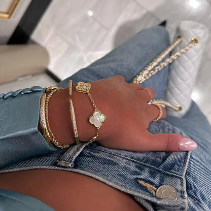 Stella four-leaf clover bracelet 3-IN-1 Set 1