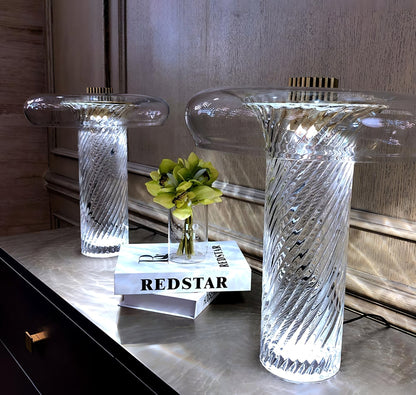 LuxeStars - Table Lamp with Starry Design and Cozy Illumination