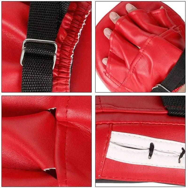 Strikeshield – Curved boxing pad for martial arts training & punching exercises with shock absorption 6