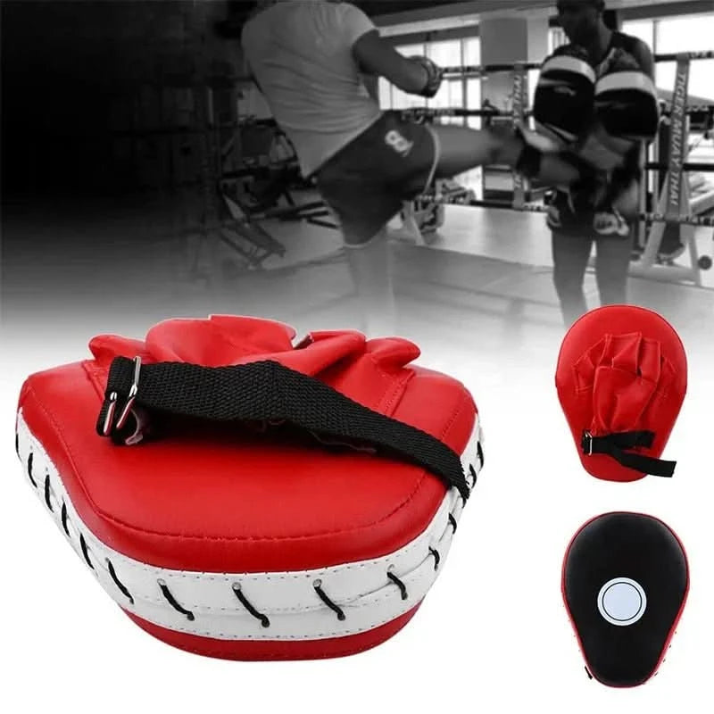 Strikeshield – Curved boxing pad for martial arts training & punching exercises with shock absorption 7