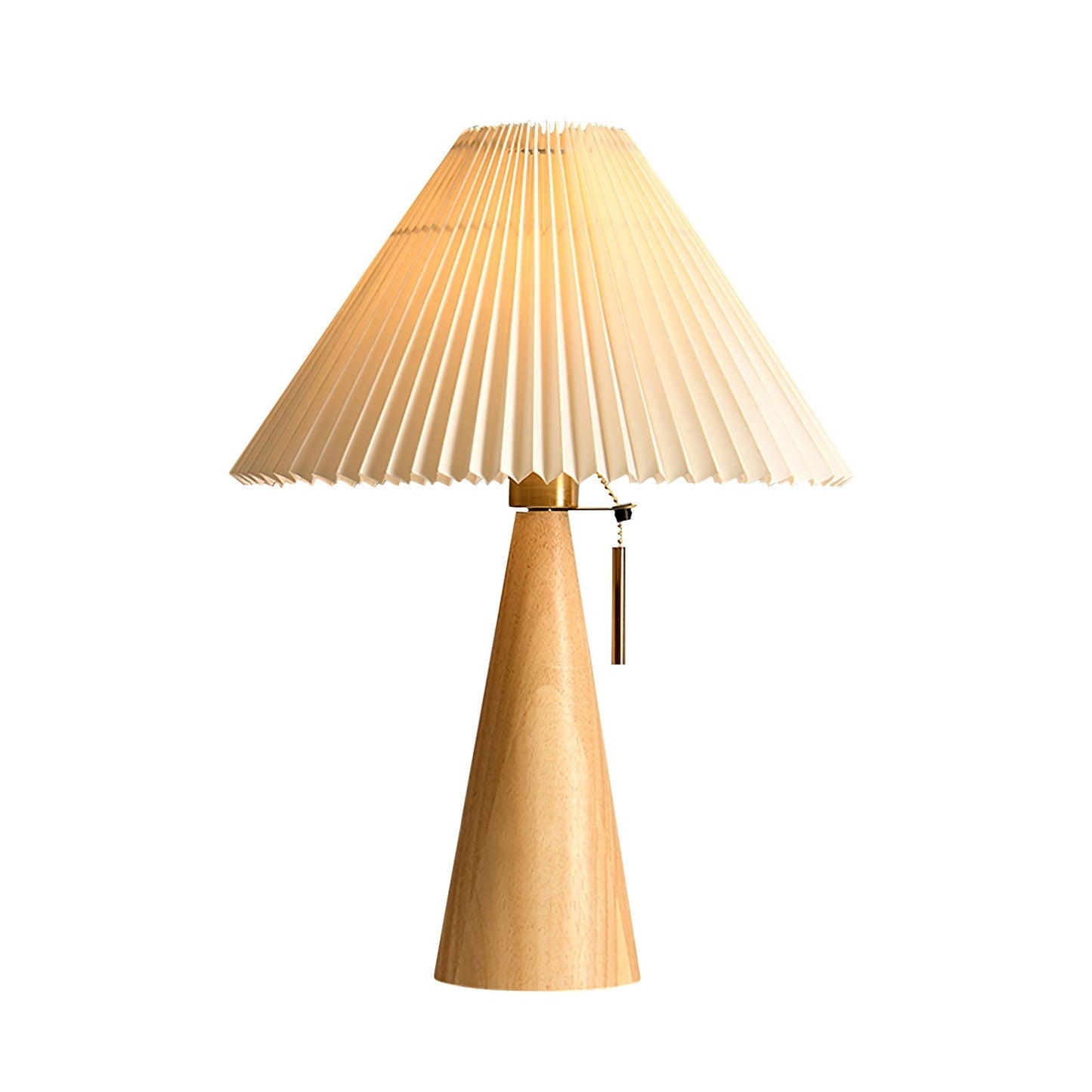 AntiqueRadiance – Elegante Lampada da Tavolo in Legno e Metallo