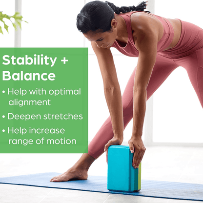 SupportFlex Yoga Block – Stable Foam Block for Balance & Comfort 7