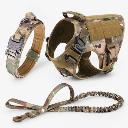 Tactical Dog Harness with Handle, Adjustable Fit and Reflective Details for Training and Safety 11