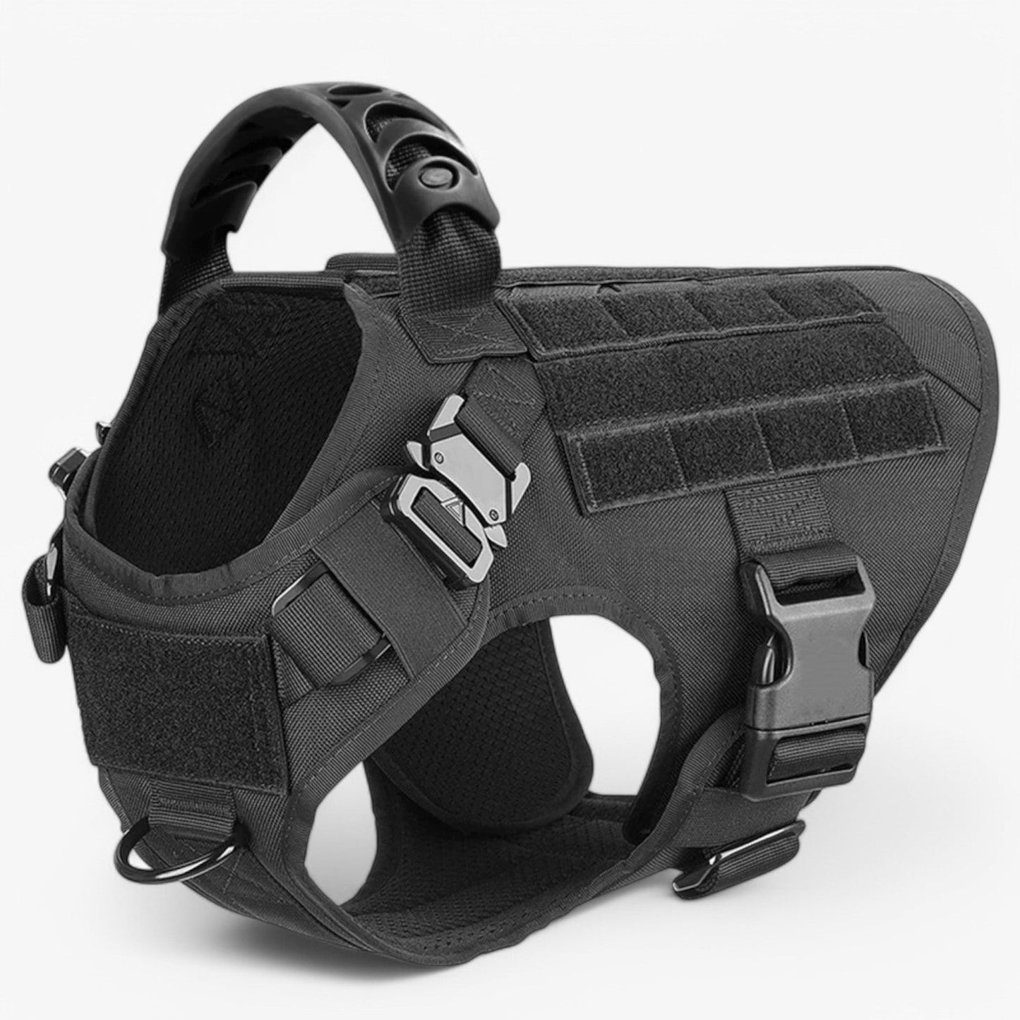 Tactical Dog Harness with Handle, Adjustable Fit and Reflective Details for Training and Safety 8
