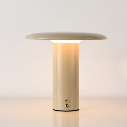 GlowStream – Lámpara de Mesa LED Elegante con Carga USB