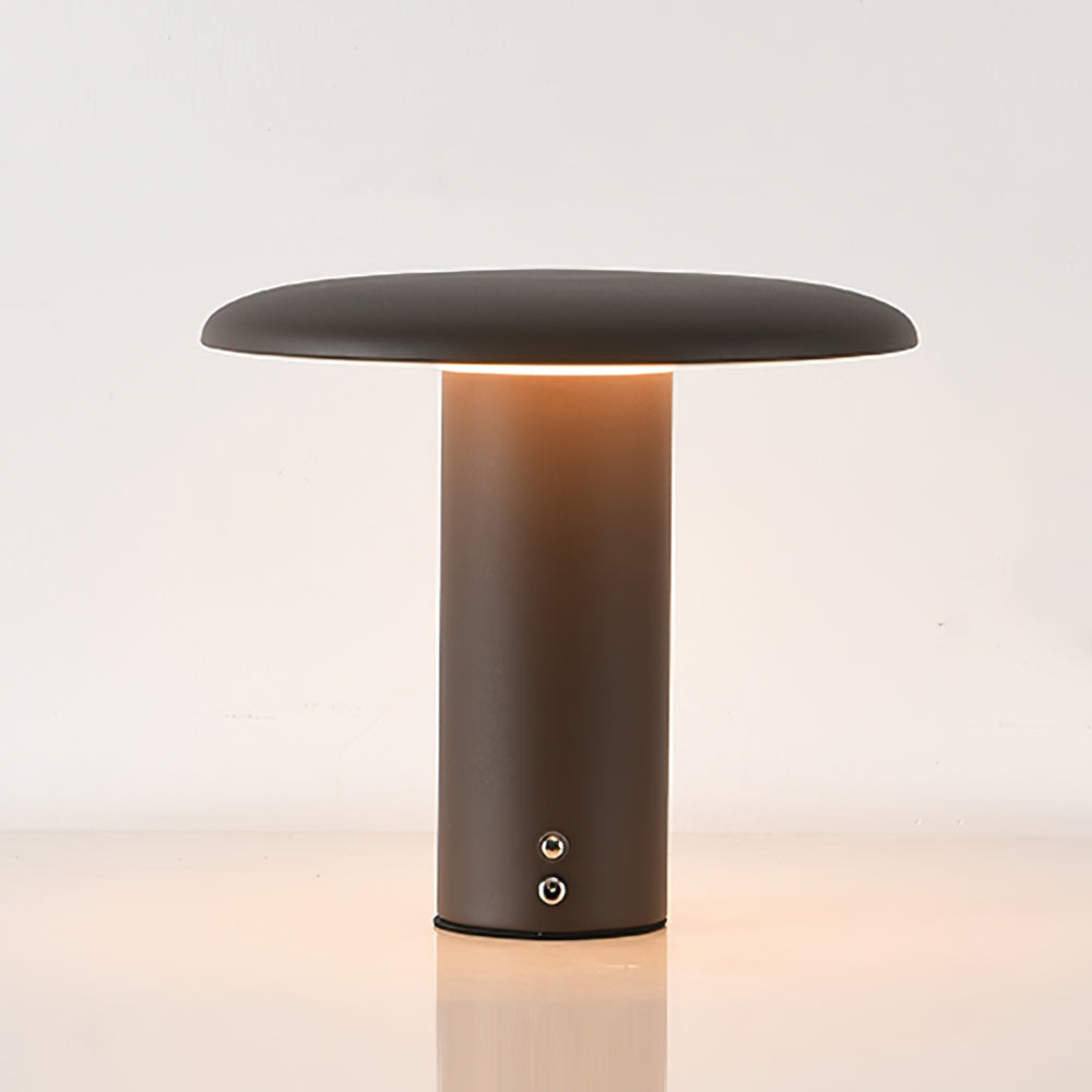 GlowStream – Lámpara de Mesa LED Elegante con Carga USB