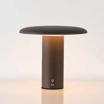GlowStream – Lámpara de Mesa LED Elegante con Carga USB