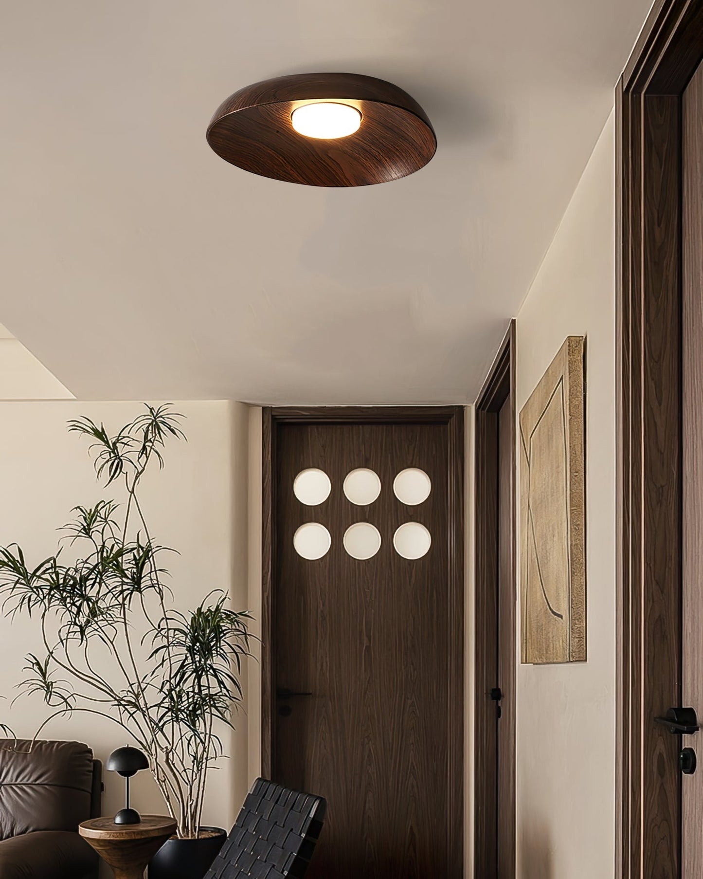 MinimalLuxe - Loftlampe med enkelt design og varm glød