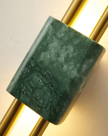 MarbleBeam - Lámpara de Pared de Mármol Atemporal