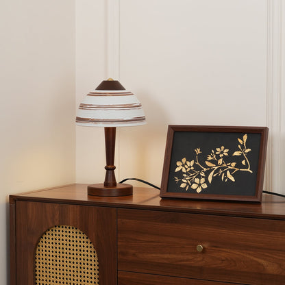 WarmBeam – LED Desk Lamp with Walnut Accent