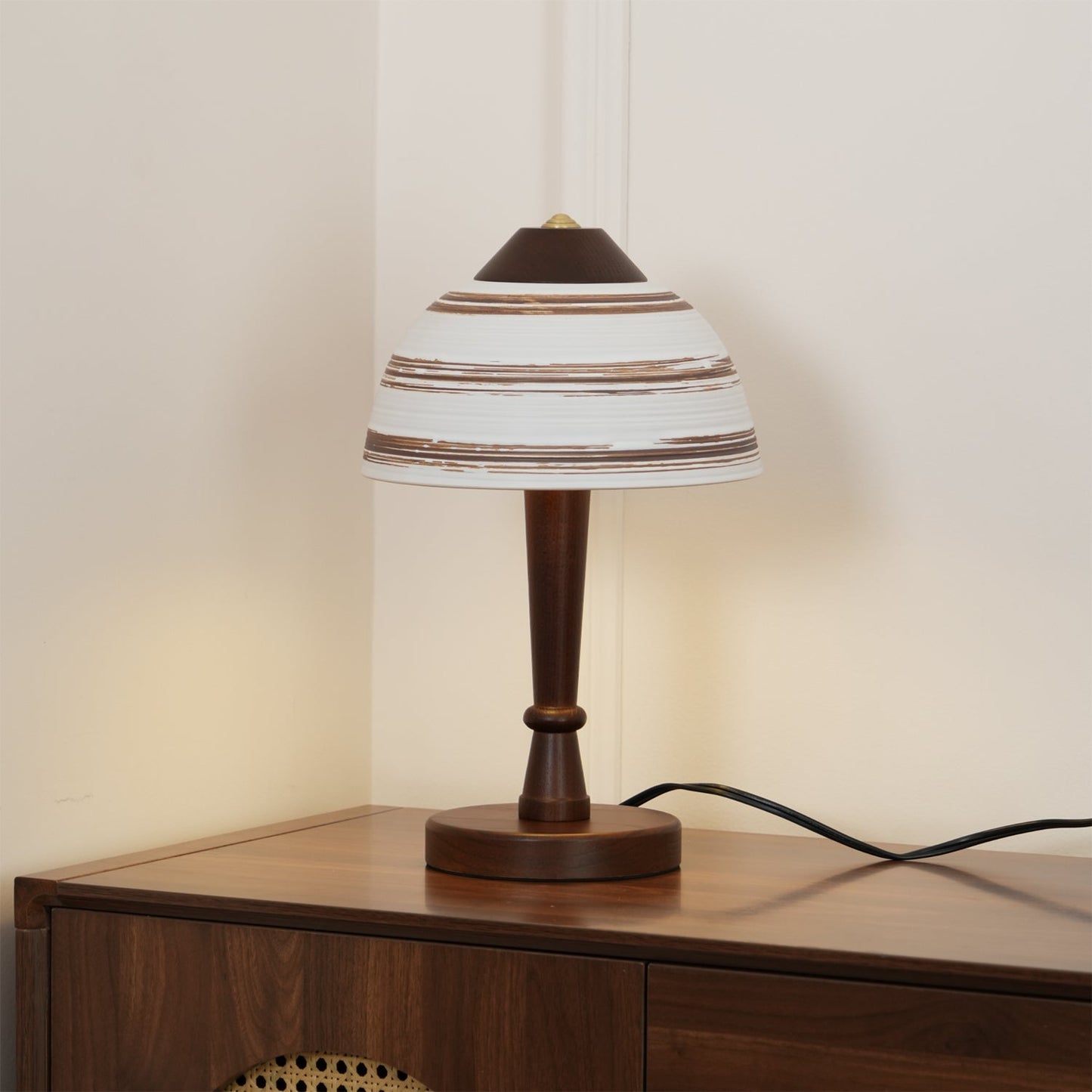 WarmBeam – LED Desk Lamp with Walnut Accent