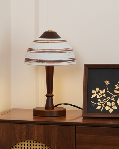 WarmBeam – LED Desk Lamp with Walnut Accent